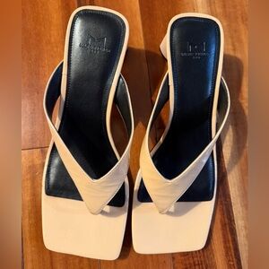 Marc Fisher Women's Cadence Heeled Slide Sandal Size 8M